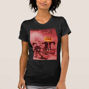 Die Scarecrow (Vintage Halloweenkarte) T-Shirt