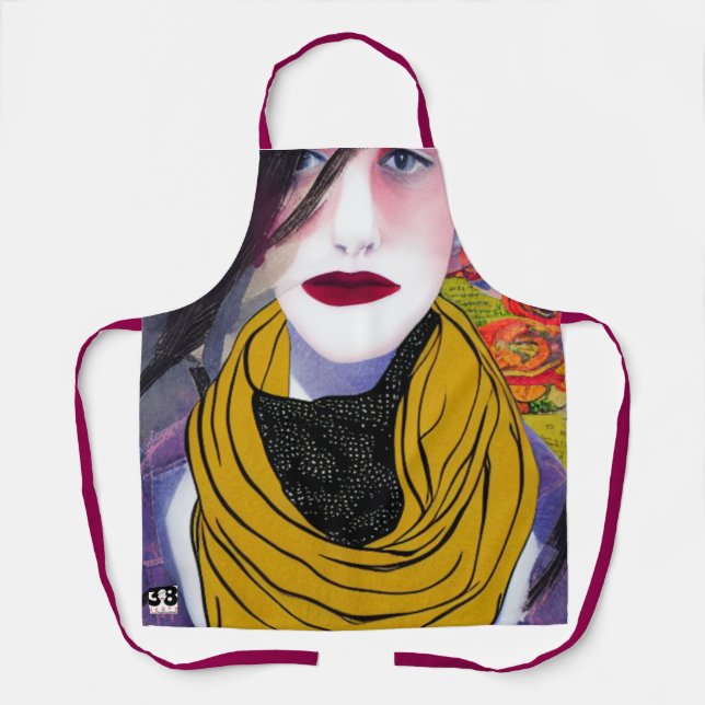 Die Scarf-Schürze Schürze (Vorderseite)