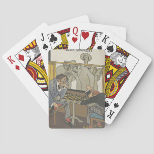 Die Schachspieler Spielkarten