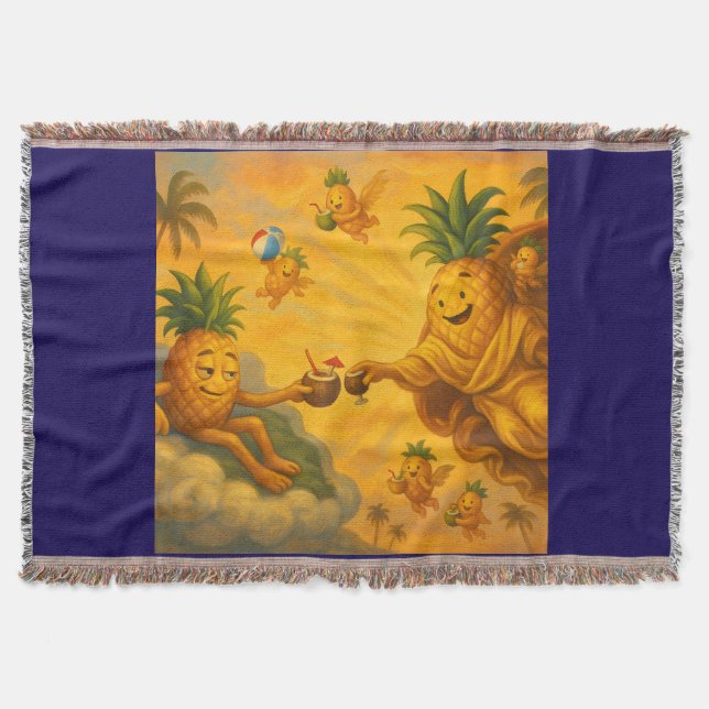 Die Schaffung eines Pine Adam - Ananas-Reiches Decke (Vorderseite)