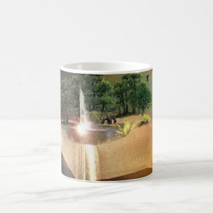 Die Schaffung Kaffeetasse
