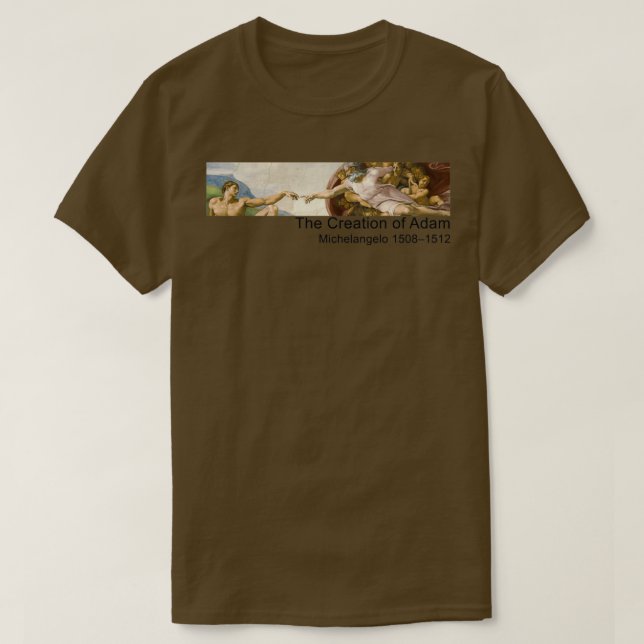 Die Schaffung von Adam 4 T-Shirt (Design vorne)