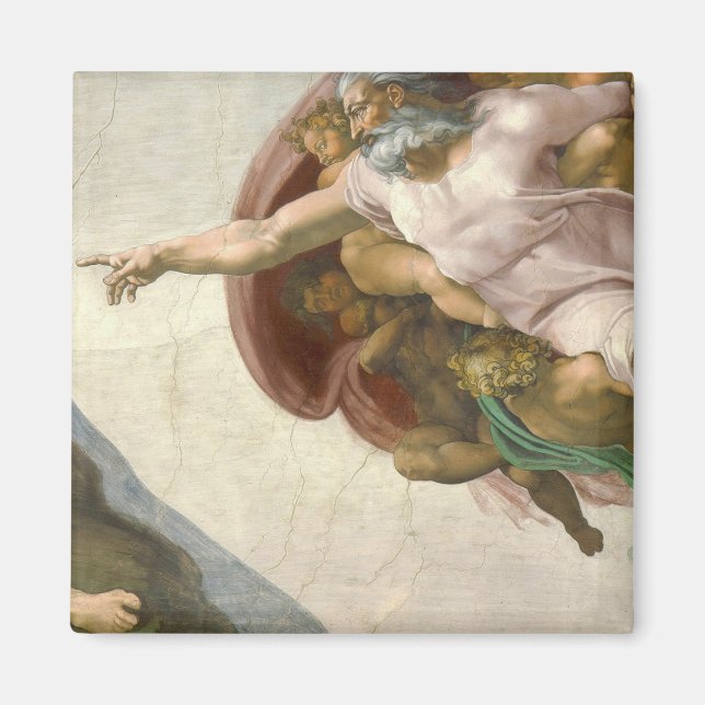 Die Schaffung von Adam II Magnet (Vorne)