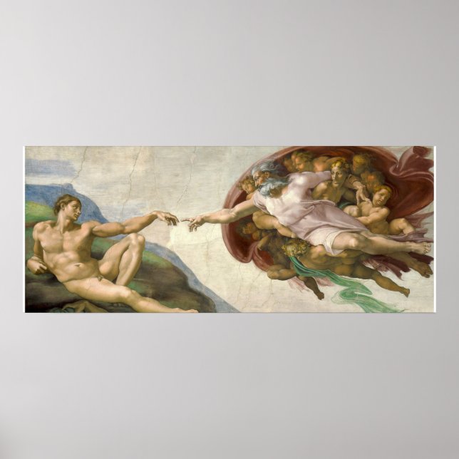 Die Schaffung von Adam Poster (Vorne)