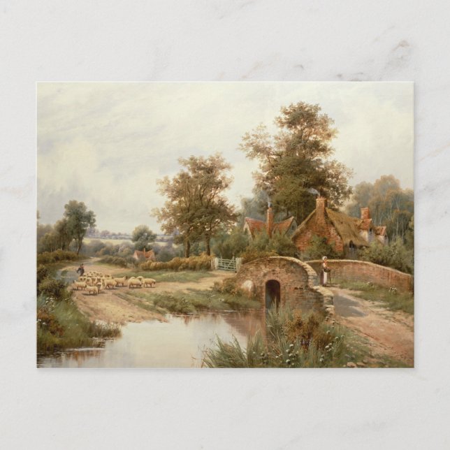 Die Schafsfresser Postkarte (Vorderseite)