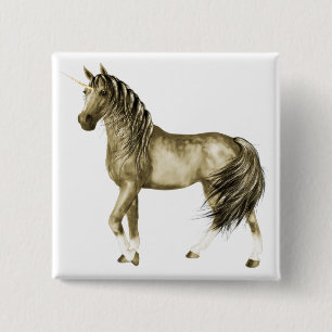 die Schaltfläche Golden Unicorn Button