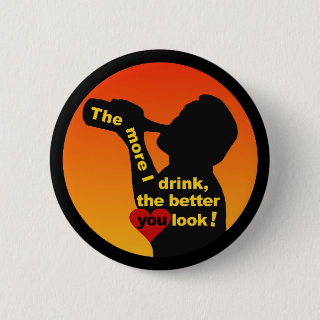 Die Schaltfläche "Mehr trinken" Button (Vorderseite)
