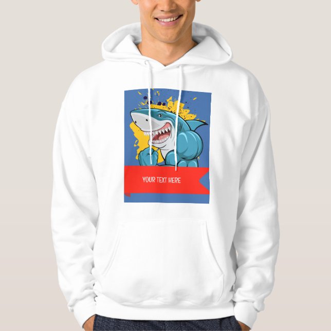 DIE SCHARFE HOODIE (Vorderseite)