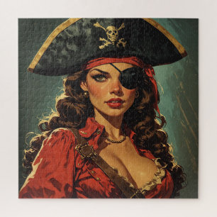 Die scharlachrote Piratenverführerin