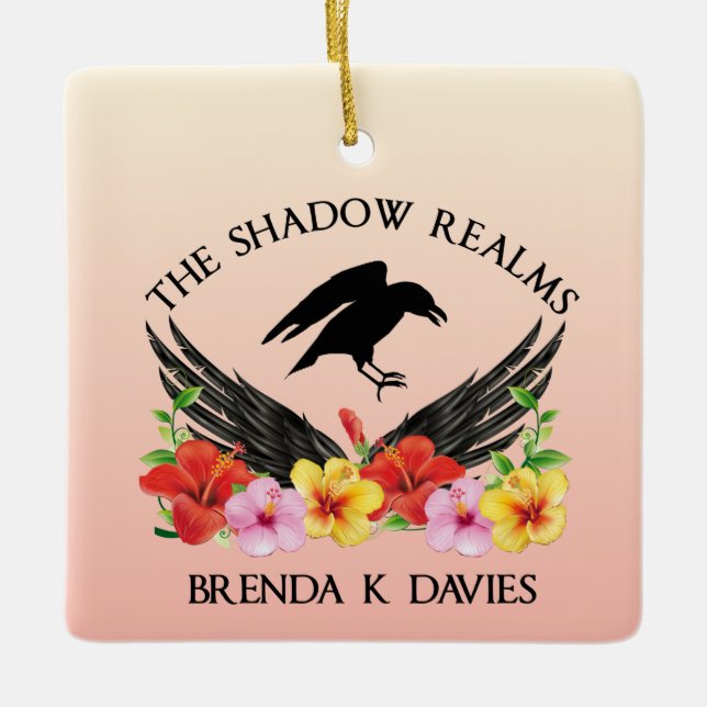 Die Schattenrealms Brenda K Davies Keramikornament (Vorderseite)