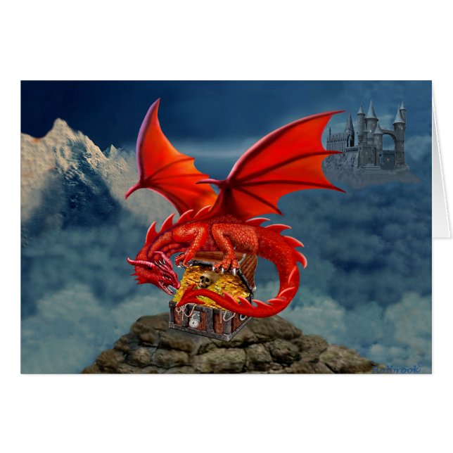 Die Schatztruhe des fliegenden roten Drachen (Vorderseite (Horizontal))