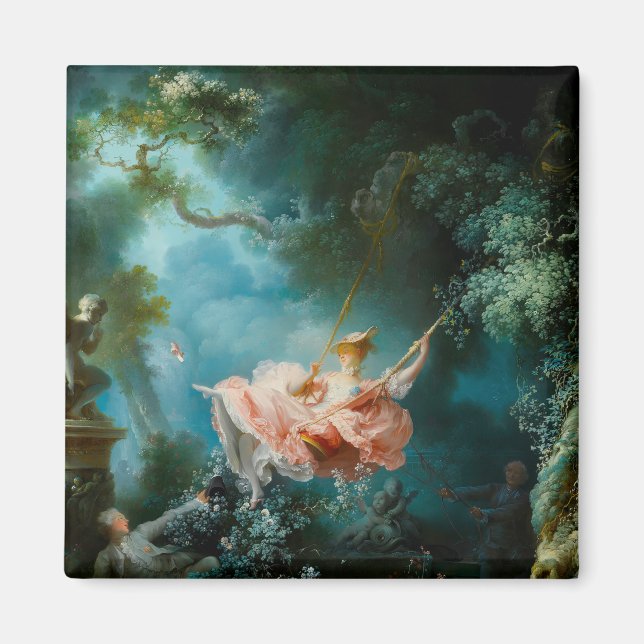 Die Schaukel Fragonard Magnet (Vorne)