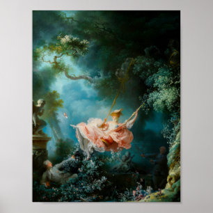 Die Schaukel Fragonard Poster
