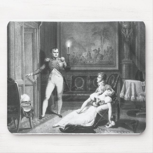 Die Scheidung von Napoleon I Mousepad (Vorne)