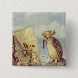 Die Scheinschildkröte und das Gryphon Button