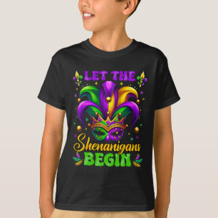 Die Schenanigans gelassen Mardi Gras 3 T-Shirt