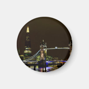 Die Scherbe und die Turm-Brücke Magnet