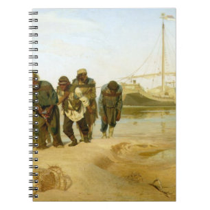 Die Schiffer auf dem Volga, 1870-73 Notizblock