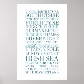 Die Schiffsprognose, BBC Radio 4 Poster