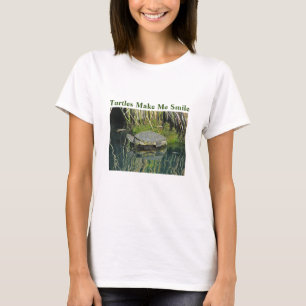 Die Schildkröte lässt mich lächeln. T-Shirt