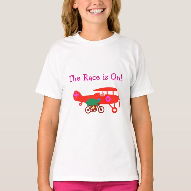 Die Schildkröte und der Hase T-Shirt (Vorderseite)