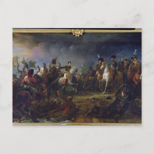 Die Schlacht um Austerlitz Postkarte