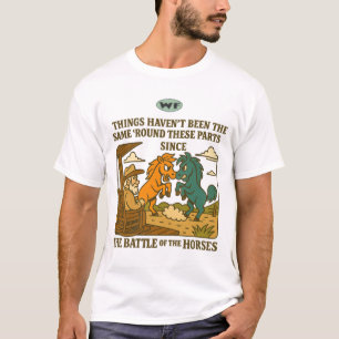 Die Schlacht um den T - Shirt der Pferde