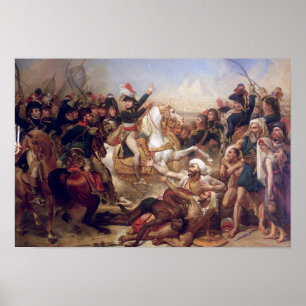 Die Schlacht um die Pyramiden am 21. Juli 1798 Poster