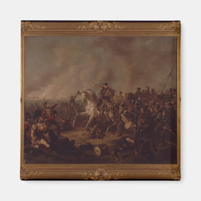 Die Schlacht um Waterloo Magnet (Vorne)