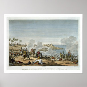 Die Schlacht von Aboukir, 7 Thermidor, Jahr 7 (25  Poster