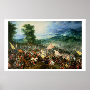 Die Schlacht von Arbelles oder die Schlacht von Is Poster