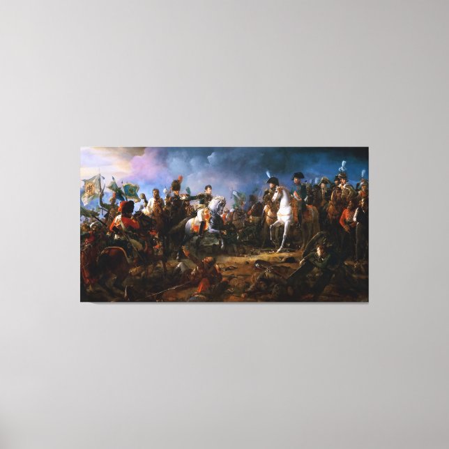 Die Schlacht von Austerlitz durch François Gérard Leinwanddruck (Vorderseite)
