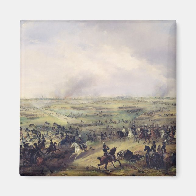Die Schlacht von Leipzig vom 16. bis 19. Oktober 1 Magnet (Vorne)