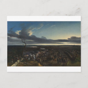 Die Schlacht von Montmirail durch Horace Vernet Postkarte