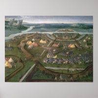 Die Schlacht von Pavia im Jahr 1525 um 1530