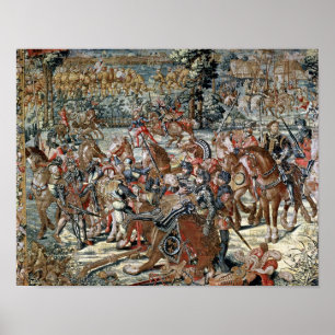 Die Schlacht von Pavia. Poster