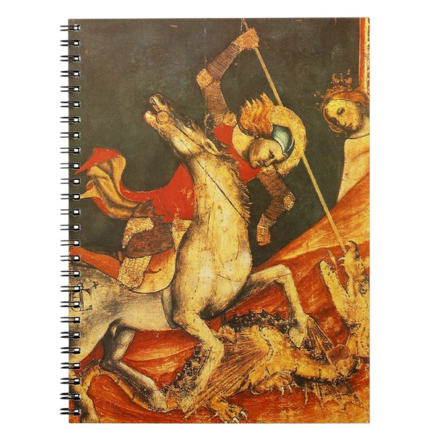 Die Schlacht von Saint George mit dem Drachen Notizblock (Vorderseite)