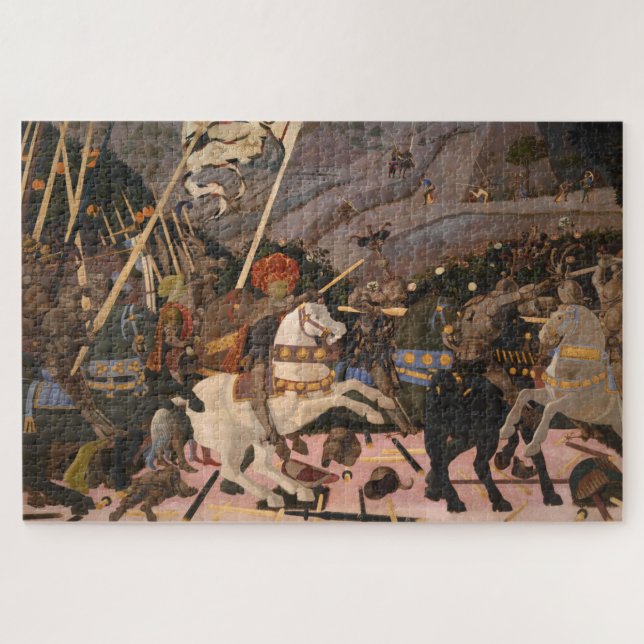 Die Schlacht von San Romano (Malerei aus dem Mitte (Horizontal)