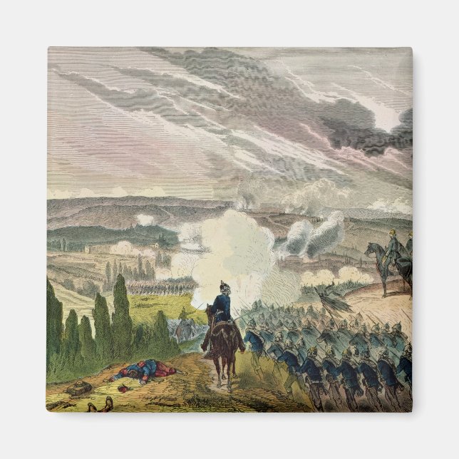 Die Schlacht von Sedan am 1. September 1870 Magnet (Vorne)