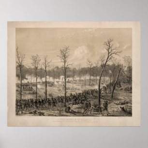Die Schlacht von Shiloh von Alfred E. Mathews (186 Poster