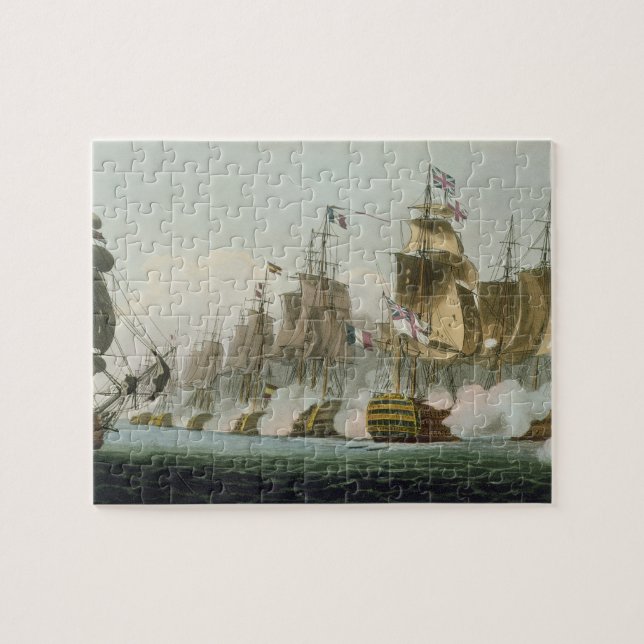 Die Schlacht von Trafalgar am 21. Oktober 1805 (Horizontal)