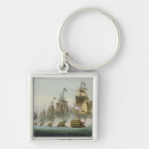 Die Schlacht von Trafalgar am 21. Oktober 1805 Schlüsselanhänger