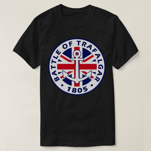 Die Schlacht von Trafalgar T-Shirt (Design vorne)