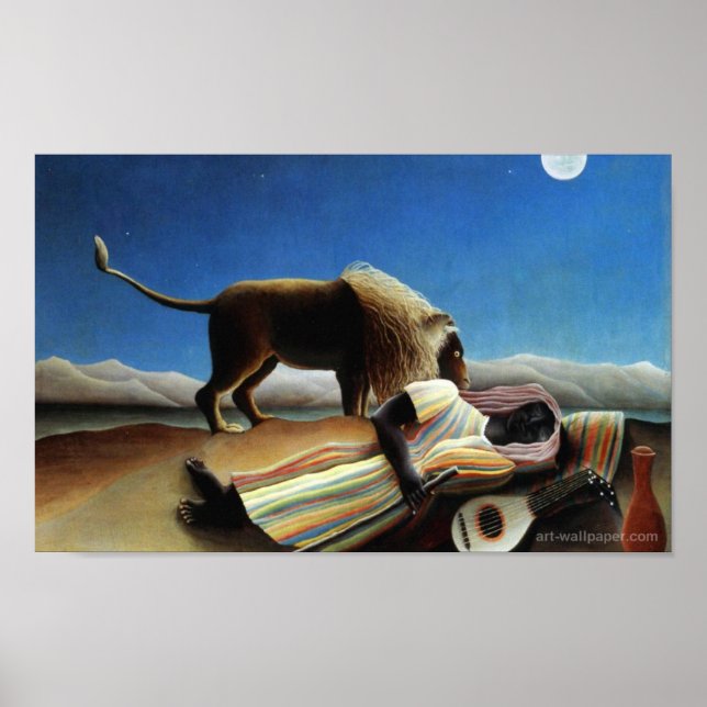 Die schlafende Sinti und Roma Poster (Vorne)