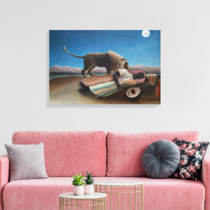 Die schlafende Zigeunerin Henri Rousseau Leinwanddruck