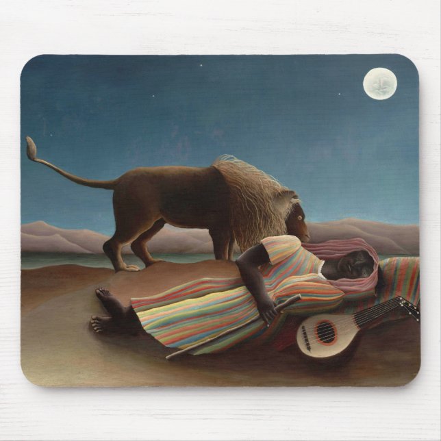 Die schlafende Zigeunerin Mousepad (Vorne)