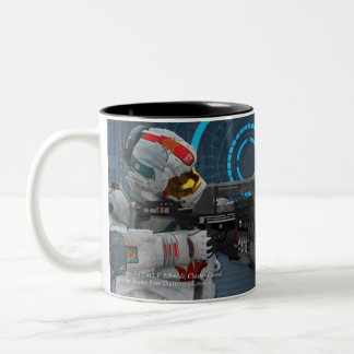 Die Schlafenlegions-Tasse Zweifarbige Tasse