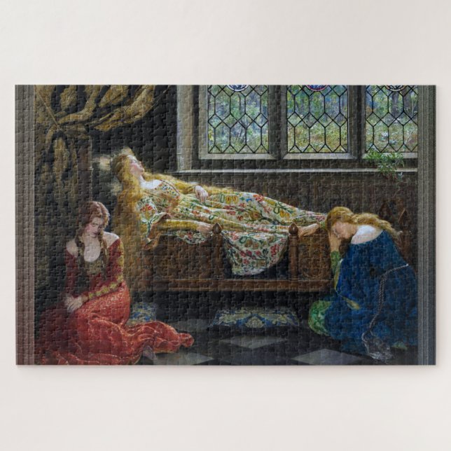 Die Schlafschönheit von John Collier (Horizontal)