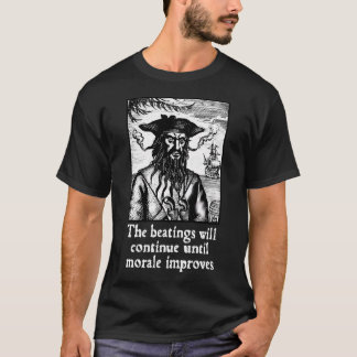 Die Schläge werden so lange weitergehen, bis sich  T-Shirt