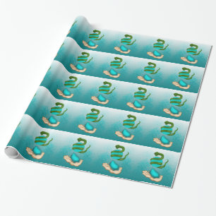 Die Schlange Geschenkpapier